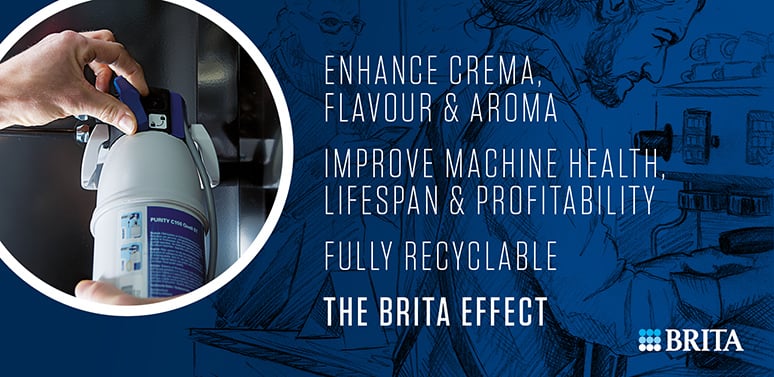 Brita Enhance Flavour, improve machine lifespan, fully recyclable