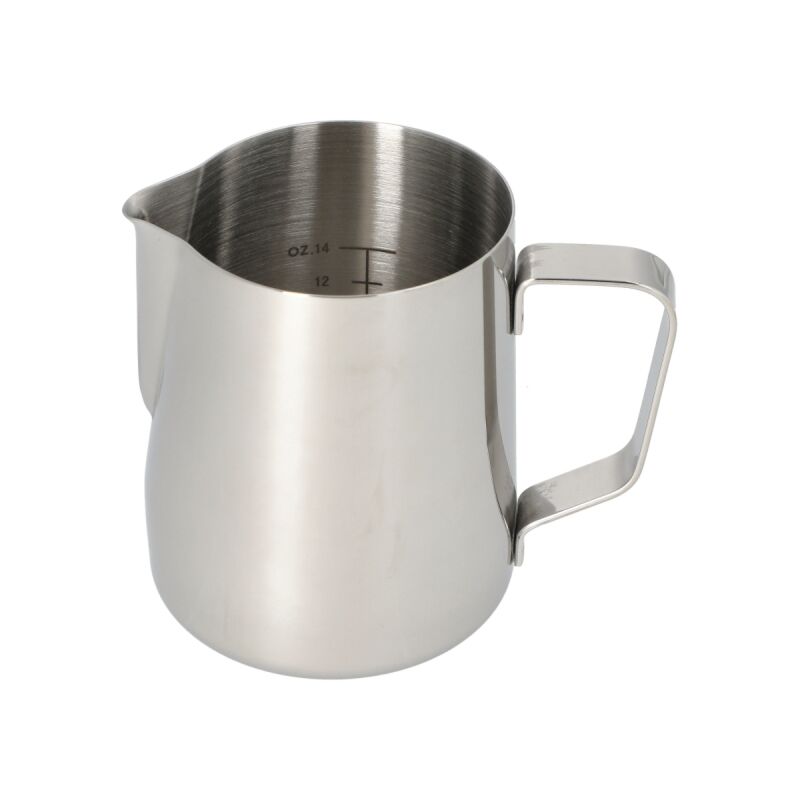 JAGUAR MILK FOAMING JUG WITH ETCHED VOLUME MEASURES