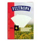 FILTROPA WHITE SIZE 4 FILTER PAPERS (100)